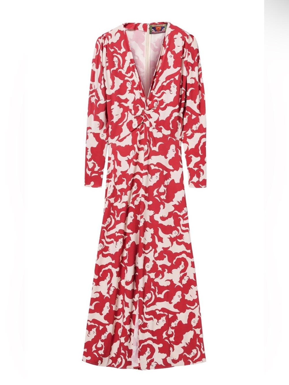 LaDoubleJ x Mother Mamma Red Maxi Dress XS NWT